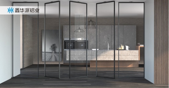 极简门设计美学，打造无边界感的静谧家居空间(图2)